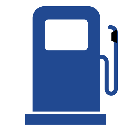 給油機のイラスト